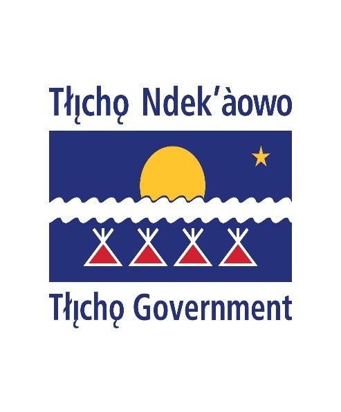 Tłı̨chǫ Government - Tłıc̨ hǫ Ndek'àowo - Logo Indigenous Language